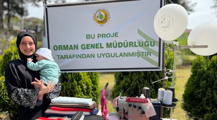 ORMAN KÖYLÜSÜ 11 KADINA DİKİŞ MAKİNASI VERİLDİ!